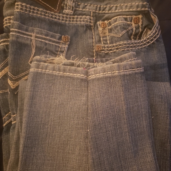 ROCK N ROLL COWBOY JEANS 32X30 - Picture 3 of 7